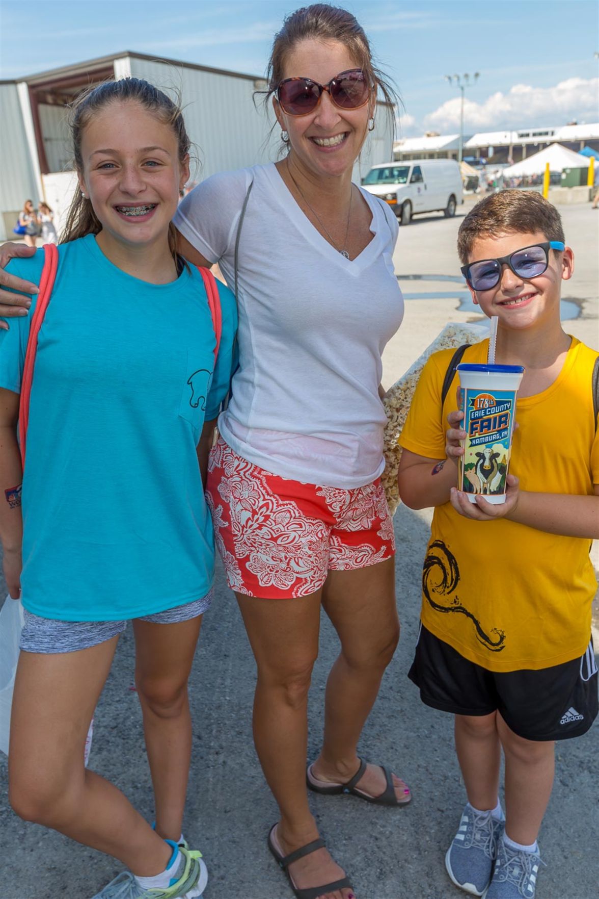 Smiles on Sunday at the Erie County Fair